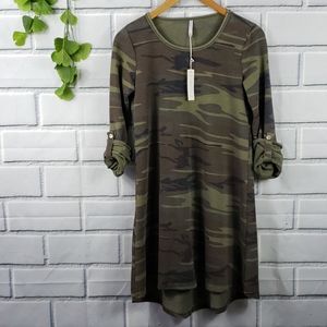 NWT Camo Camouflage Dress size XS by Z Supply